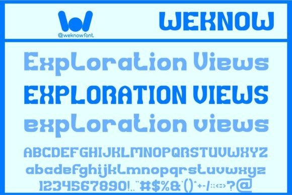 Exploration Views: A Display Font That Elevates Small Business Branding