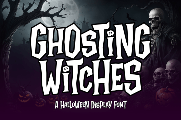 Ghosting Witches Font: A Spooky-Cool Design Ally for Branding Projects