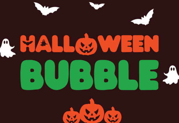 Halloween Bubble: A Playful Display Font for Scroll-Stopping Marketing