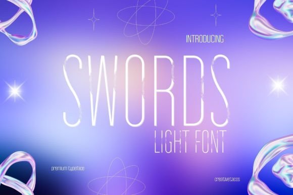 How the Swords Light Font Brought Futuristic Flair to a Branding Project