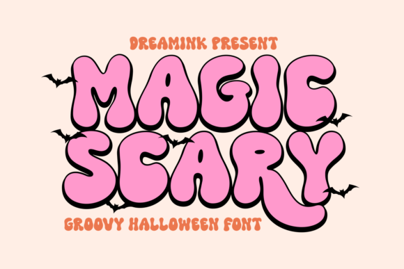 Magic Scary: A Retro-Inspired Display Font for Bold Digital Design