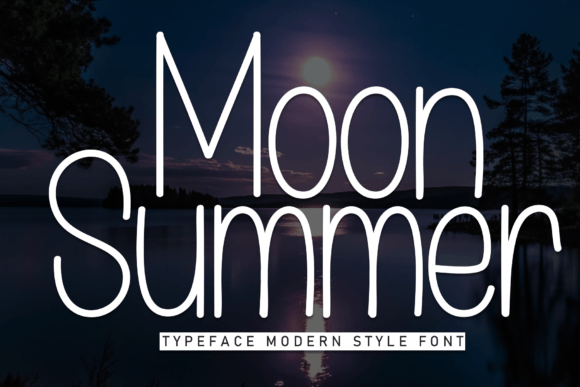 Moon Summer: A Designer’s Take on This Display Font