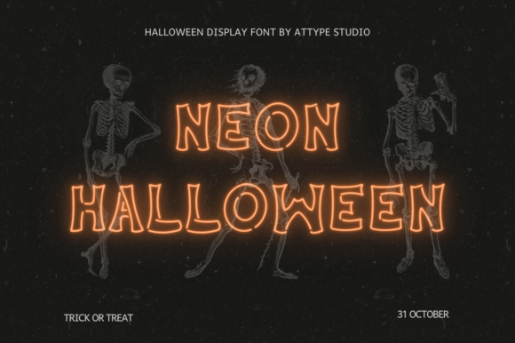 Neon Halloween Font: A Web Designer’s Spooky-Cool Discovery