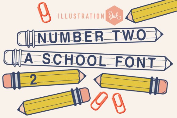 Number Two Font: Adding Playful Charm to Handmade Designs
