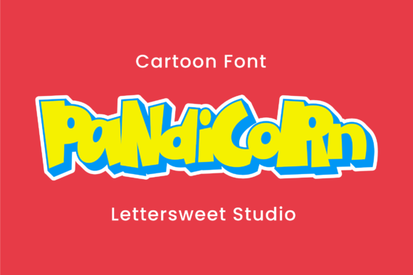 Pandicorn: A Cheerful Display Font for Digital Branding