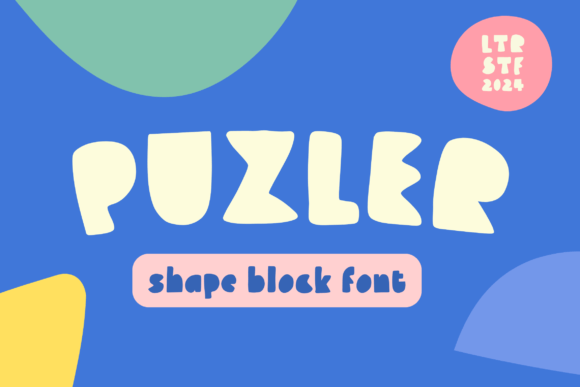 Puzler: A Playful Display Font That Elevates Digital Marketing Visuals