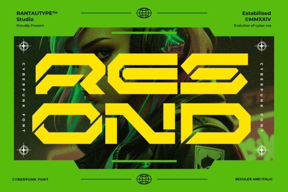 Resond: The Mecha Display Font That Powers Campaign Clarity