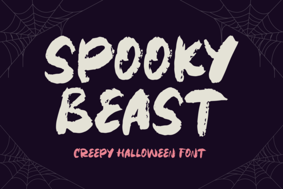 Spooky Beast: A Designer’s Take on This Bold Display Font