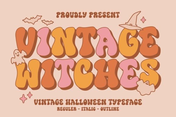 Vintage Witches: The Halloween Font That Elevates Campaign Visuals