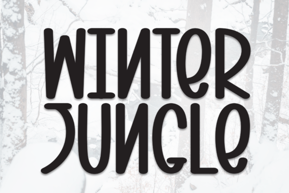 Winter Jungle Font: How a Playful Typeface Can Bring Your Brand to Life